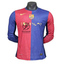 Barcelona Coldplay Collab Home Long Sleeve Authentic Player 2024/25