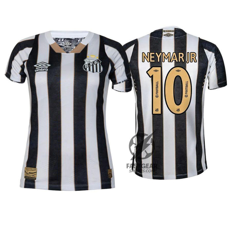 Santos Neymar JR 10 Away Fan Jersey Women's 2024/25