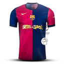 Barcelona Travis Scott Home Fan Jersey 2025/26 Spotify and FC Barcelona Collab With Travis Scott on a Special Cactus Jack