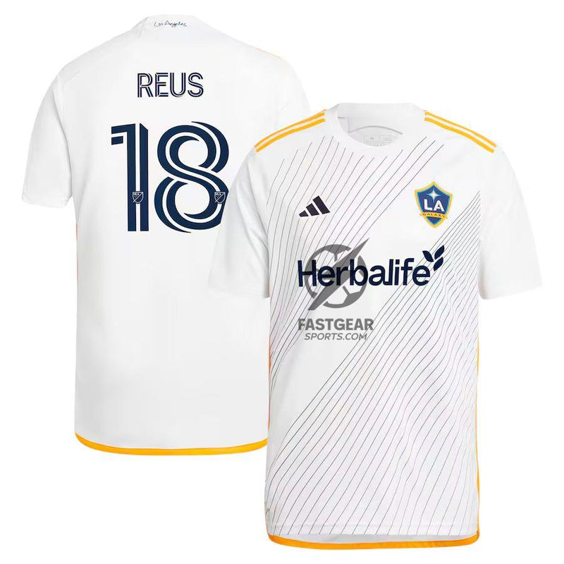 LA Galaxy Marco Reus 18 Home Fan Jersey 2025/26