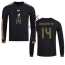 Mexico Chicharito  2025 Special Edition Long Sleeve Authentic Player Third Jersey by adidas