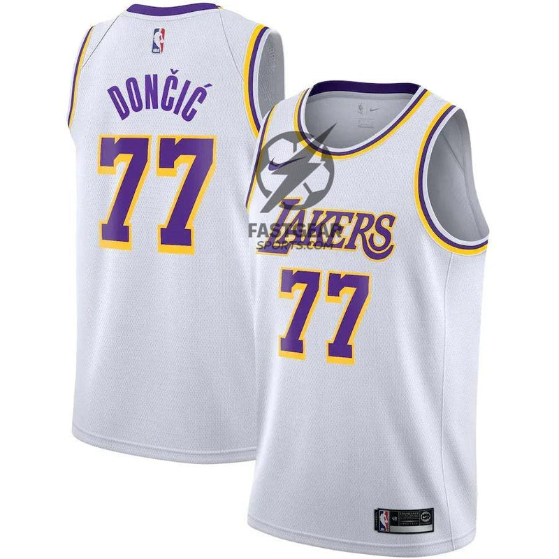 Luka Dončić Los Angeles Lakers Nike Unisex Swingman Jersey - Icon Edition - White