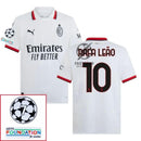 AC Milan Away Fan Jersey 2024/25 Patches UCL UEFA Foundation (Official Printing)