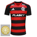 Flamengo Home Fan Jersey 2025/26 Patch Club World Cup - All Sponsors