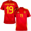 Spain Lamine Yamal 19 Home Fan Jersey 2025/26