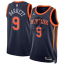 RJ Barrett New York Knicks 2023 NBA Jersey - Statement Edition - Navy