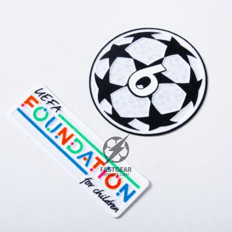 Liverpool Mac Allister 10 Home 2024/25 Patches UCL UEFA Foundation (Official Printing)