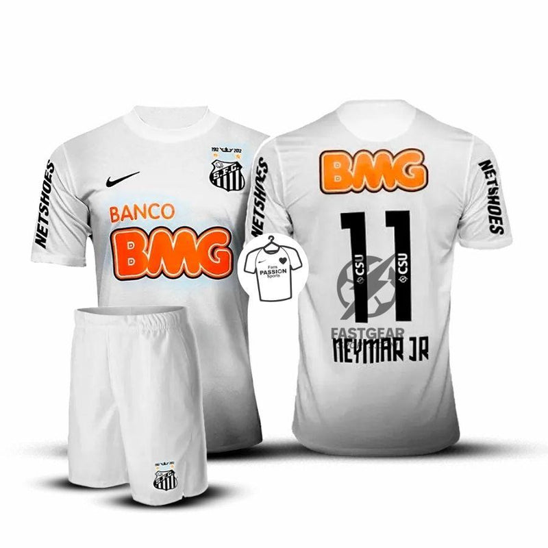 Kids KIT Santos Retro Neymar JR 2011