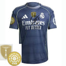Real Madrid Away Fan Jersey 2025/26 - Patch 2025 Club World Cup + FIFA Intercontinental Champions
