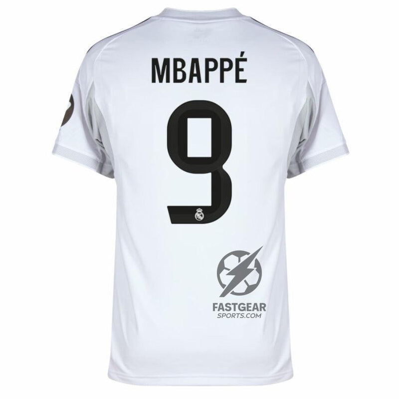Real Madrid Mbappé 9 Home Fan Jersey 2025/26