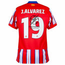 Atlético Madrid Home Fan Jersey 2024/25 Patches UCL UEFA Foundation (Official Printing)