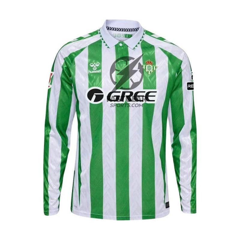 Real Betis Home Long Sleeve Jersey 2024/25