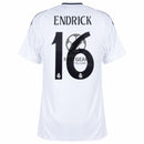 Real Madrid Home Fan Jersey 2024/25 Patches UCL UEFA Foundation (Official Printing)