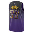 Luka Dončić - Los Angeles Lakers City Edition 2024 NBA Jersey - Purple - Unisex