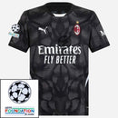 AC Milan GK Home 2024/25 Patches UCL UEFA Foundation (Official Printing)