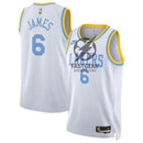 LeBron James Los Angeles Lakers 2023 White NBA Jersey - Classic Edition