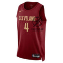 Evan Mobley Cleveland Cavaliers 22/23 NBA Jersey Wine - Icon Edition