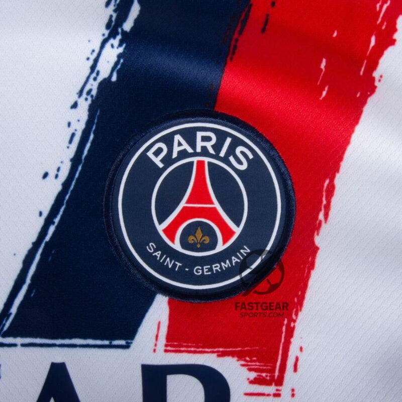 Paris Saint-Germain O.DEMBELE 10 Fan Jersey Away 2024/25 Patches UCL UEFA Foundation (Official Printing)