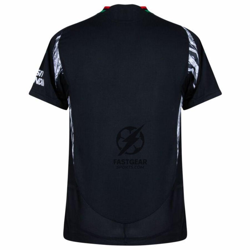 Arsenal Away Fan Jersey 2024/25 Patches UCL UEFA Foundation (Official Printing)