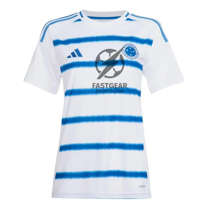Cruzeiro Away Fan Jersey Women's 2025/26