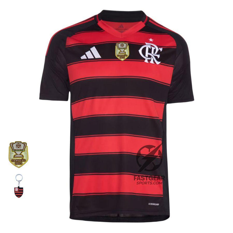 Flamengo B. HENRIQUE 27 Home Fan Jersey 2025/26