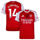 Arsenal Gy?Akeres 14 Home Fan Jersey 2025/26