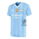 Manchester City Home Jersey 2023/24 Patch World Cup