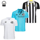 Santos Fan Jersey Home, Away e Third Neymar JR 10 2025/26 Official Printing - Kit 3 Fan Jersey