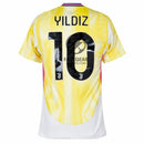 Juventus Yldiz 10 Away 2024/25 Patches UCL UEFA Foundation (Official Printing)