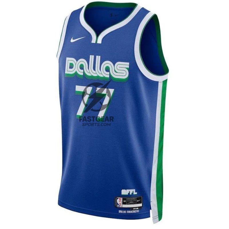 Luka Dončić - Dallas Mavericks Unisex 2023 NBA Jersey - City Edition - Blue