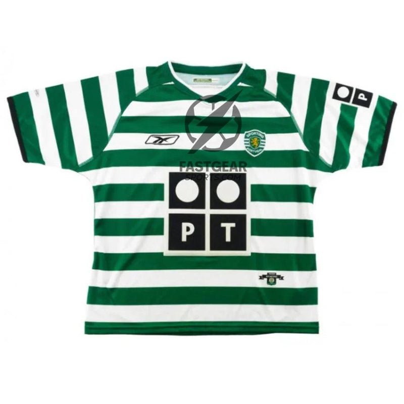 Sporting Home Retro Jersey 2003/04