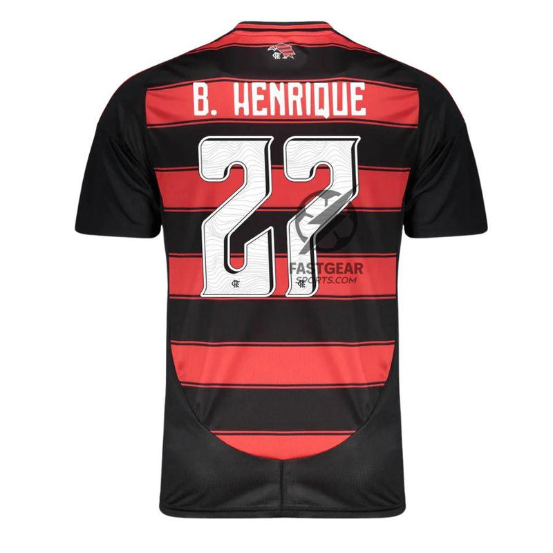 Kids Kit Flamengo Home Fan Jersey 2025/26
