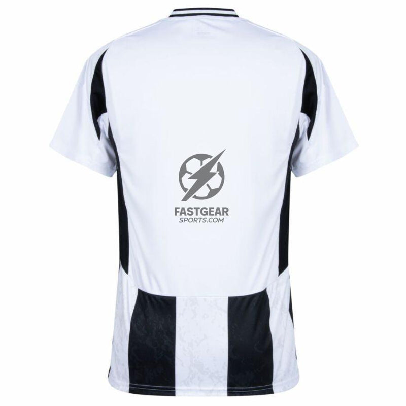 Juventus Home 2024/25 Patches UCL UEFA Foundation (Official Printing)