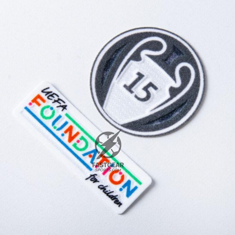Real Madrid Vini JR. 7 Home Fan Jersey 2024/25 Patches UCL UEFA Foundation (Official Printing)