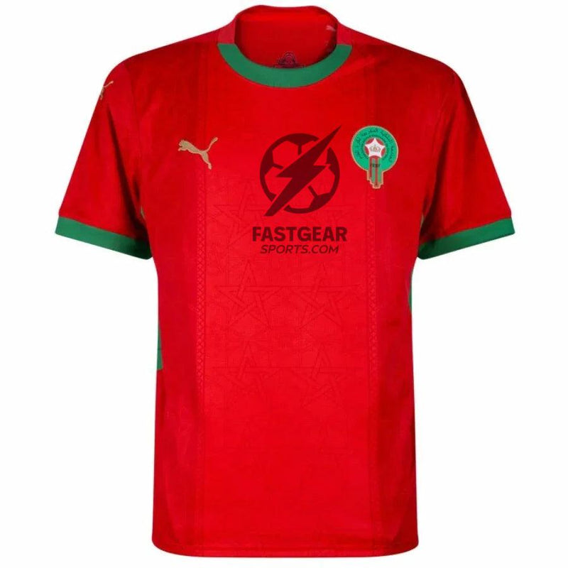 Morocco Home Fan Jersey 2025/26