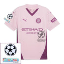 Girona Third 2024/25 Patches UCL UEFA Foundation (Official Printing)