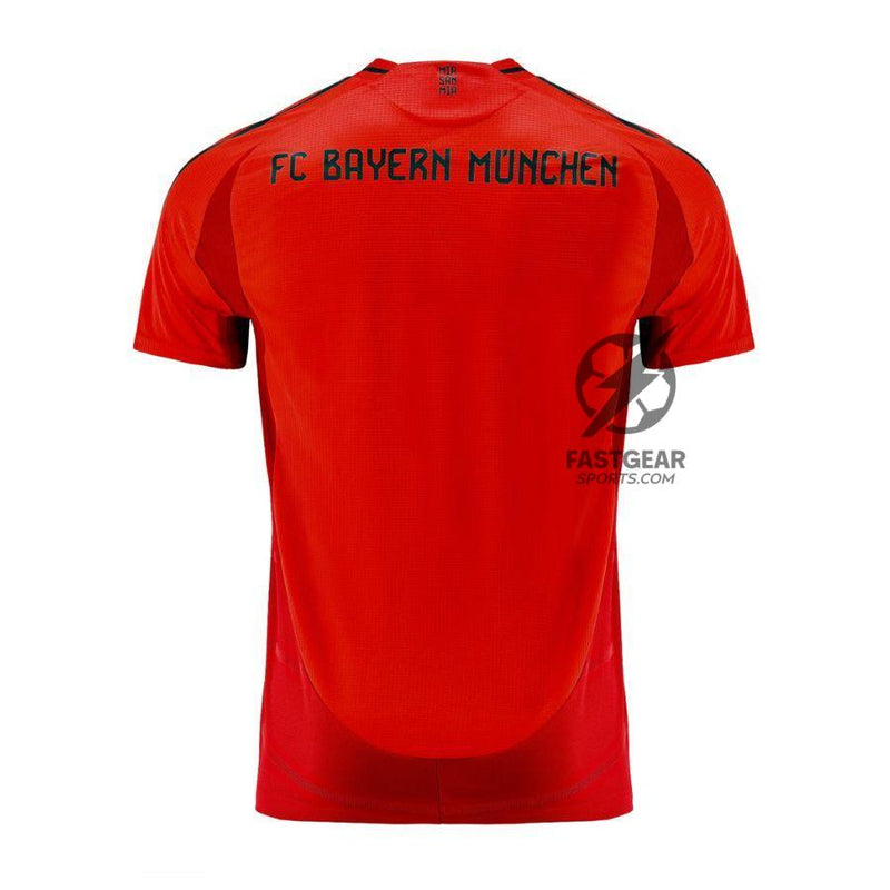 Bayern München Home Fan Jersey 2024/25 Patches UCL UEFA Foundation (Official Printing)