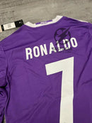 Retro Real Madrid Long-sleeve Away Jersey 2016/17