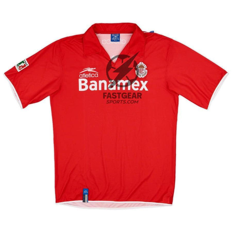 Deportivo Toluca Retro Home Fan Jersey 2003/04