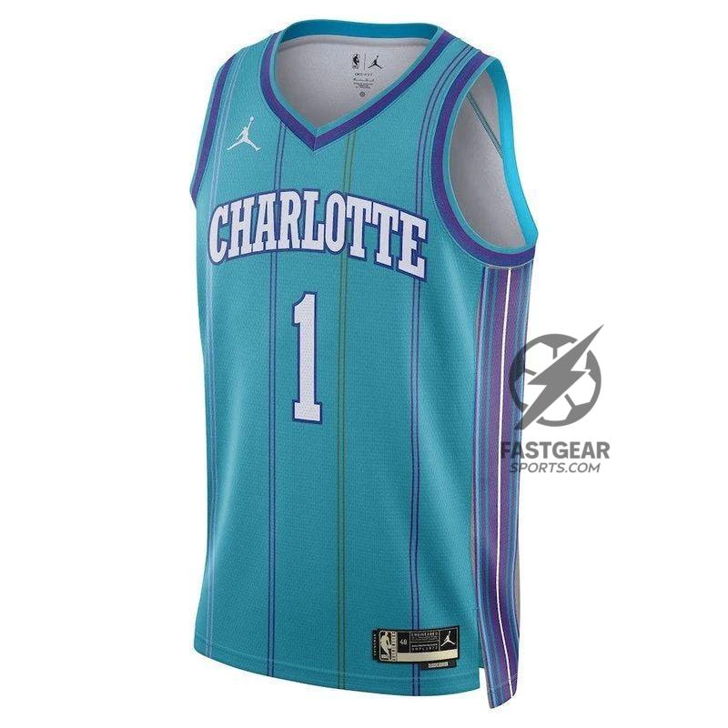 LaMelo Ball Charlotte Hornets Jordan Brand Unisex 23/24 NBA Jersey - Classic Edition - Teal