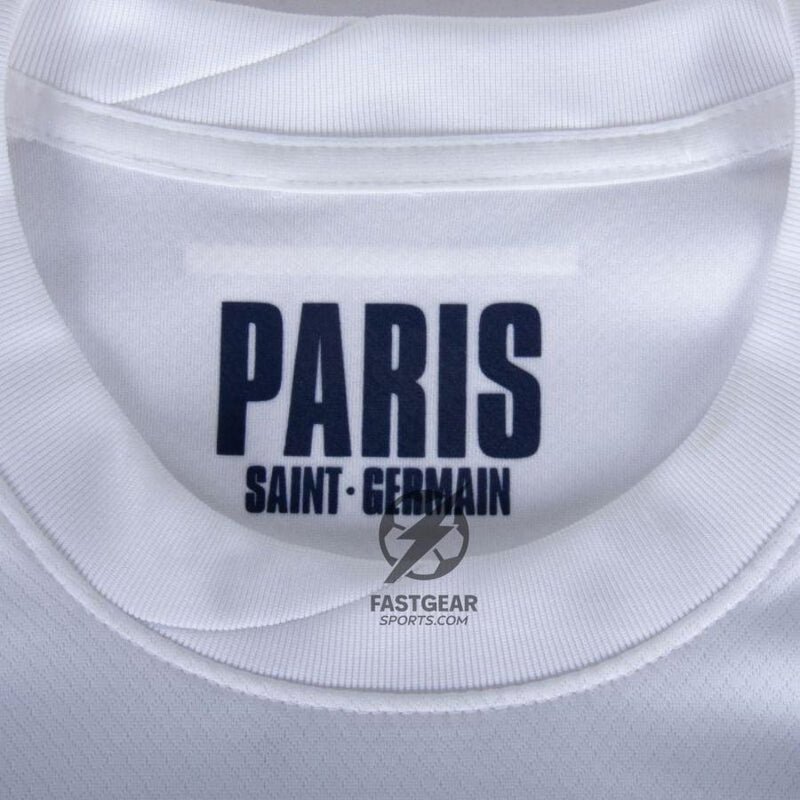 Paris Saint-Germain Kvaratskhelia 7 Fan Jersey Away 2024/25 Patches UCL UEFA Foundation (Official Printing)