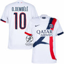 PSG O. Demb?®l?® 10 Away Fan Jersey 2024/25