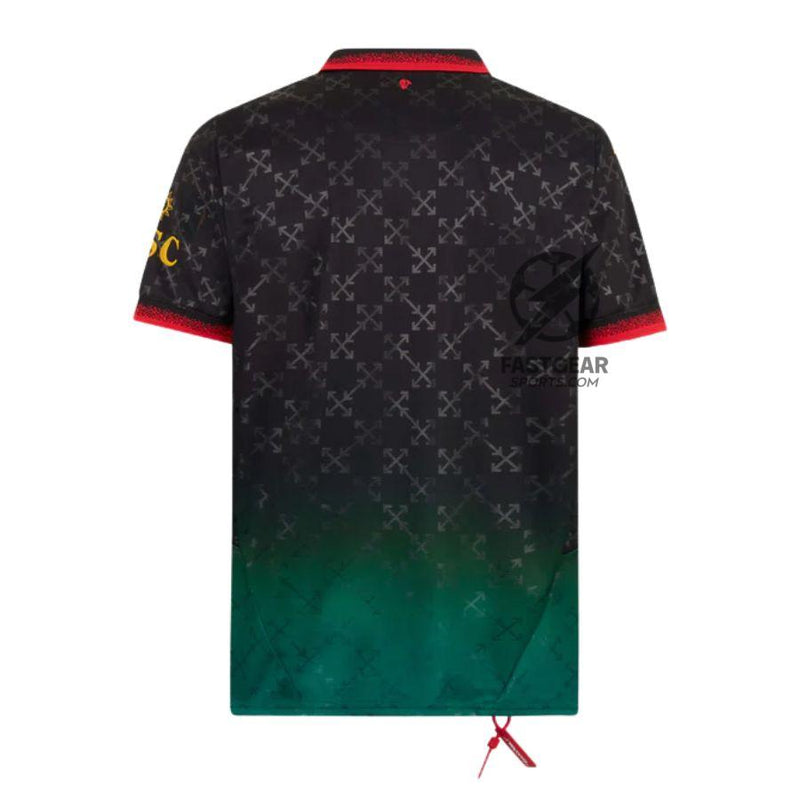 AC Milan BLACK JERSEY DIAVOLI X OFF-WHITE™ Fan Jersey 2025