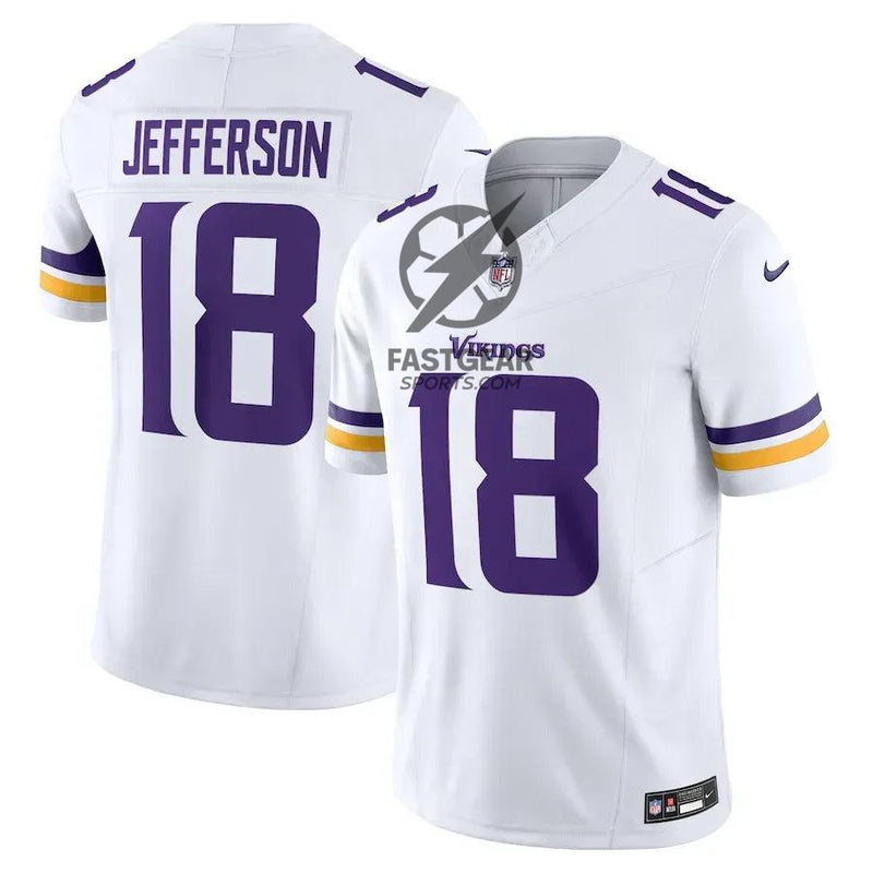 NFL Minnesota Vikings Away Justin Jefferson 18 Limited