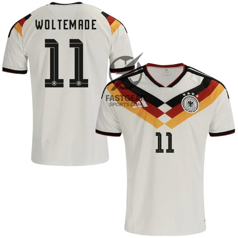 Germany Home Woltemade 11 Fan Jersey Shirt 2026 World Cup
