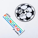 Barcelona Gavi 6 Home 2024/25 Patches UCL UEFA Foundation (Official Printing)