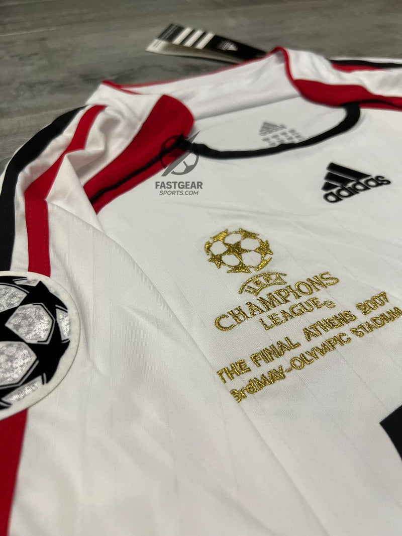 Milan Away Retro Jersey 2006/07 CHAMPIONS LEAGUE PATCH
