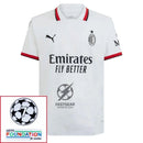 AC Milan Away Fan Jersey 2024/25 Patches UCL UEFA Foundation (Official Printing)