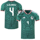 Mexico Home E.ÁLVAREZ 4 Authentic Player Shirt 2026 World Cup