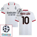 AC Milan Away Fan Jersey 2024/25 Patches UCL UEFA Foundation (Official Printing)